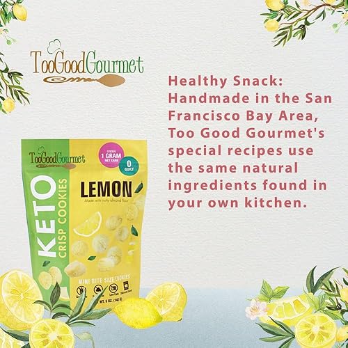 Miniatura 4 de Galletas Keto  Snacks saludables  Sin azúcar  Sin gluten  Bajo en carbohidratos  Sin granos  Snack de regalo de dieta Prime Delivery para adultos,