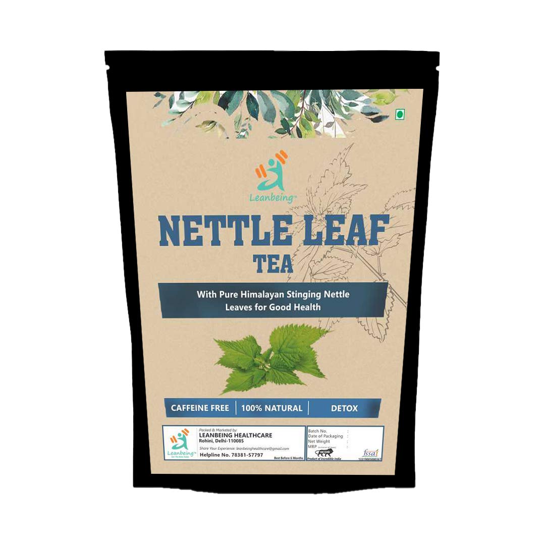 Leanbeing - Organic Nettle Leaves 100g | Urtica Dioica | Herbal Tea | Lowers Blood Pressure Levels| Eases Joints | Reduces PMS Symptoms | Certified organic (B08CG67TBC) Amazon Price History, Amazon Price Tracker