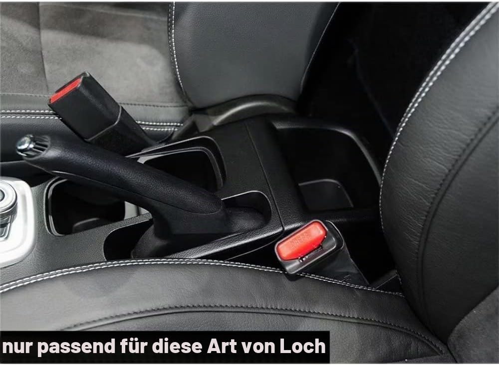 Auto Armlehne für Suzuki Vitara 2015-2019 Doppelschicht Mittelkonsole Große Aufbewahrungsbox mit 4 USB-Ladeanschluss Becherhalter Zubehör Schwarz