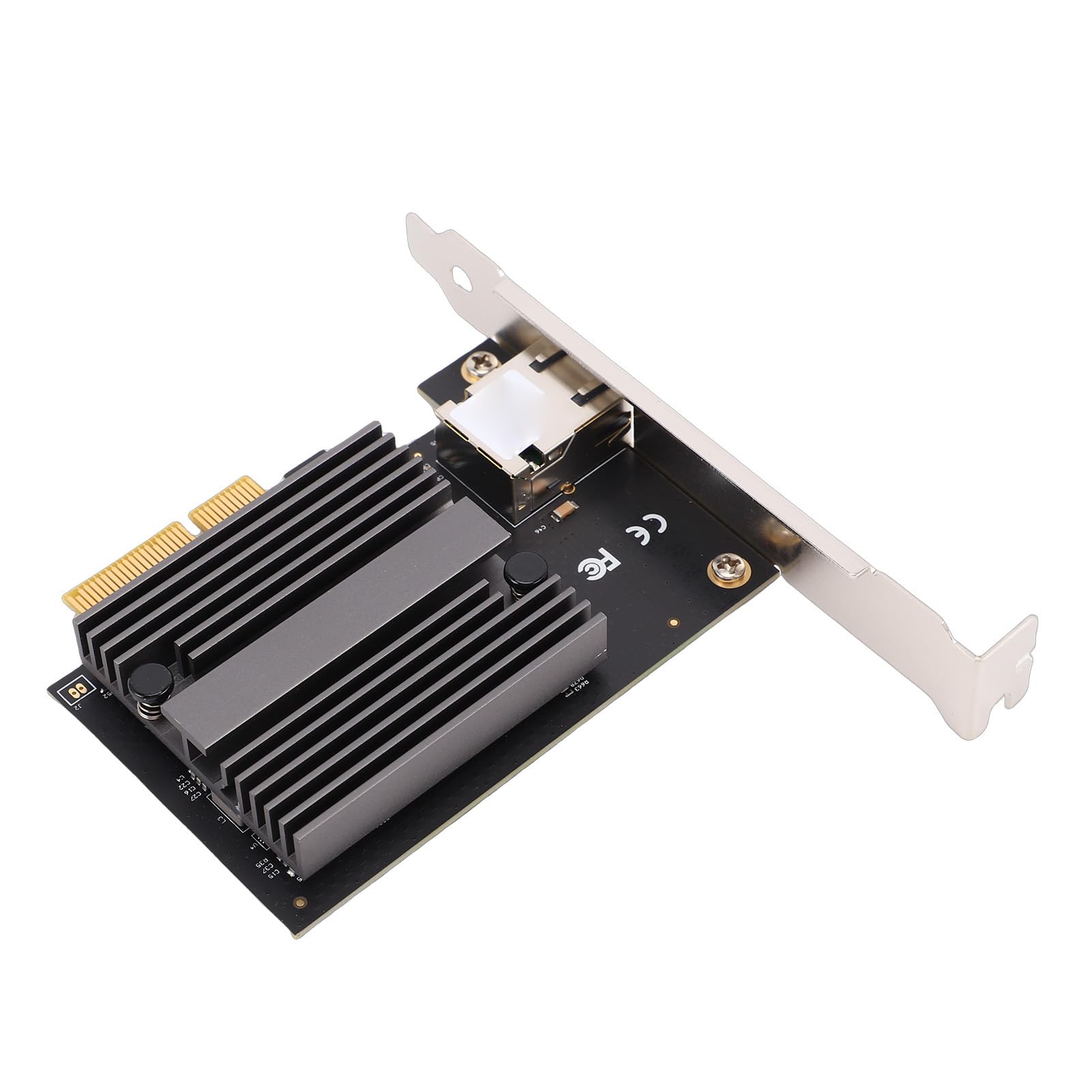 Generic Scheda Ethernet 10G Supporto di Rete Versatile per Server Desktop Router Software NAS, conduttività Migliorata, Plug and Play per Appassionati di Tecnologia, 1 Confezione