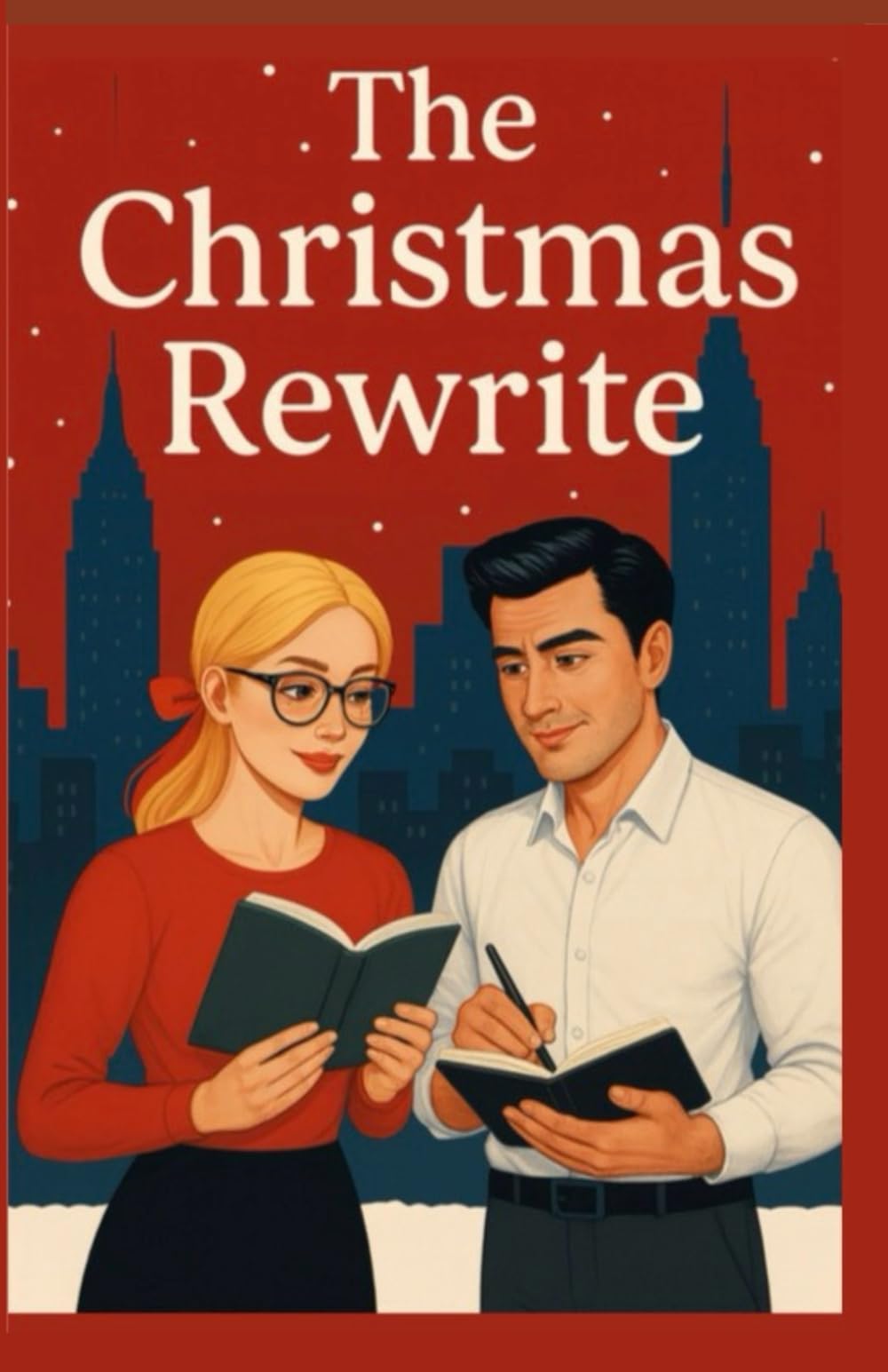 The Christmas Rewrite: A Spicy Holiday Romantic Comedy of A Divorcee and An Arrogant Sexy Writer in New York City