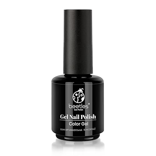 Miniatura 351 de Beetles - Esmalte de uñas en gel de 0.5 onzas fluidas (15ml), curado con lámpara LED, extracción por remojo, para arte de uñas, estética