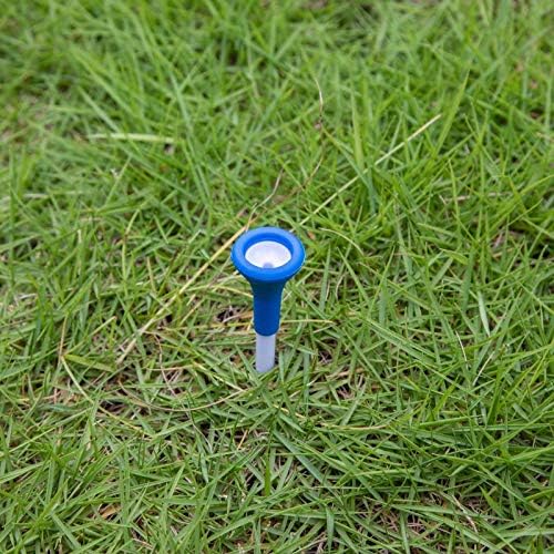 Miniatura 9 de Camisetas de golf de plástico con cubierta de goma blanda 3 14 3.268 in, paquete de 50 casi irrompibles