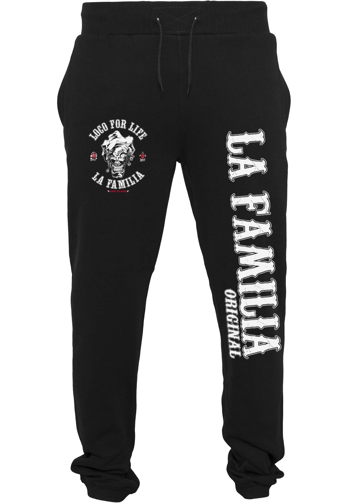 LA Familia Original. LOCO for Life - Pantalones de chándal para hombre, diseño con texto "La vida loca"