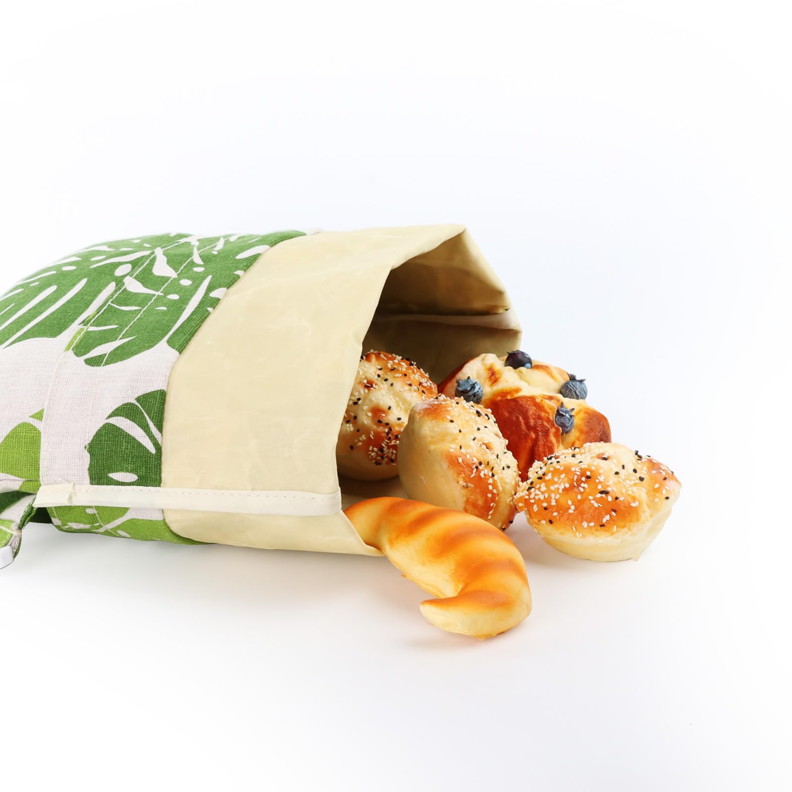 Bolsas de pan reutilizables de cera de abejas para pan casero, algodón orgánico XL de masa madre de cera de abeja, suministros de envoltura de sándwich, sostenible, conservación fresca, contenedores