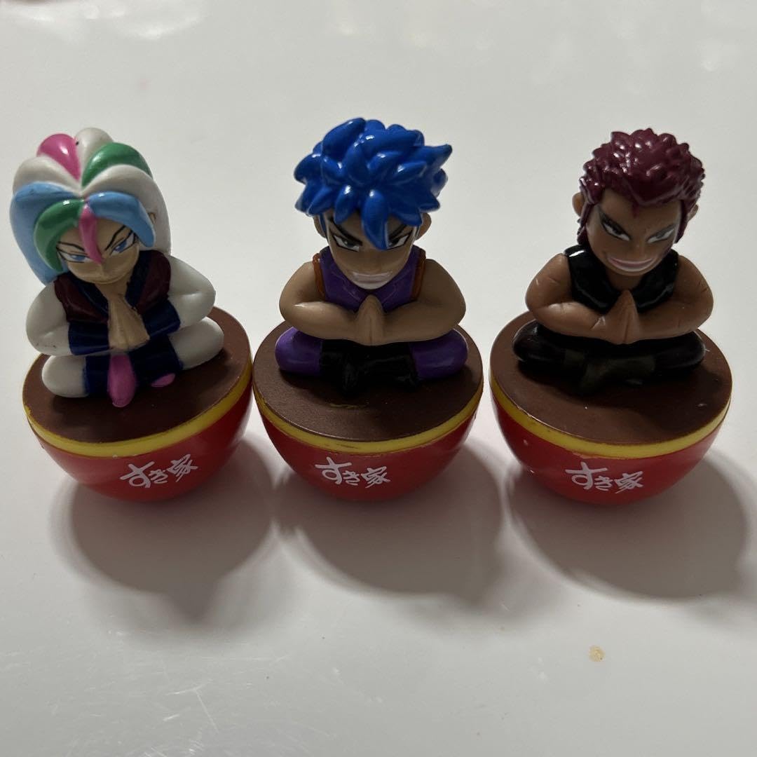 Amazon.co.jp: すき家 トリコ おきあがりこぼし 3体セット : おもちゃ