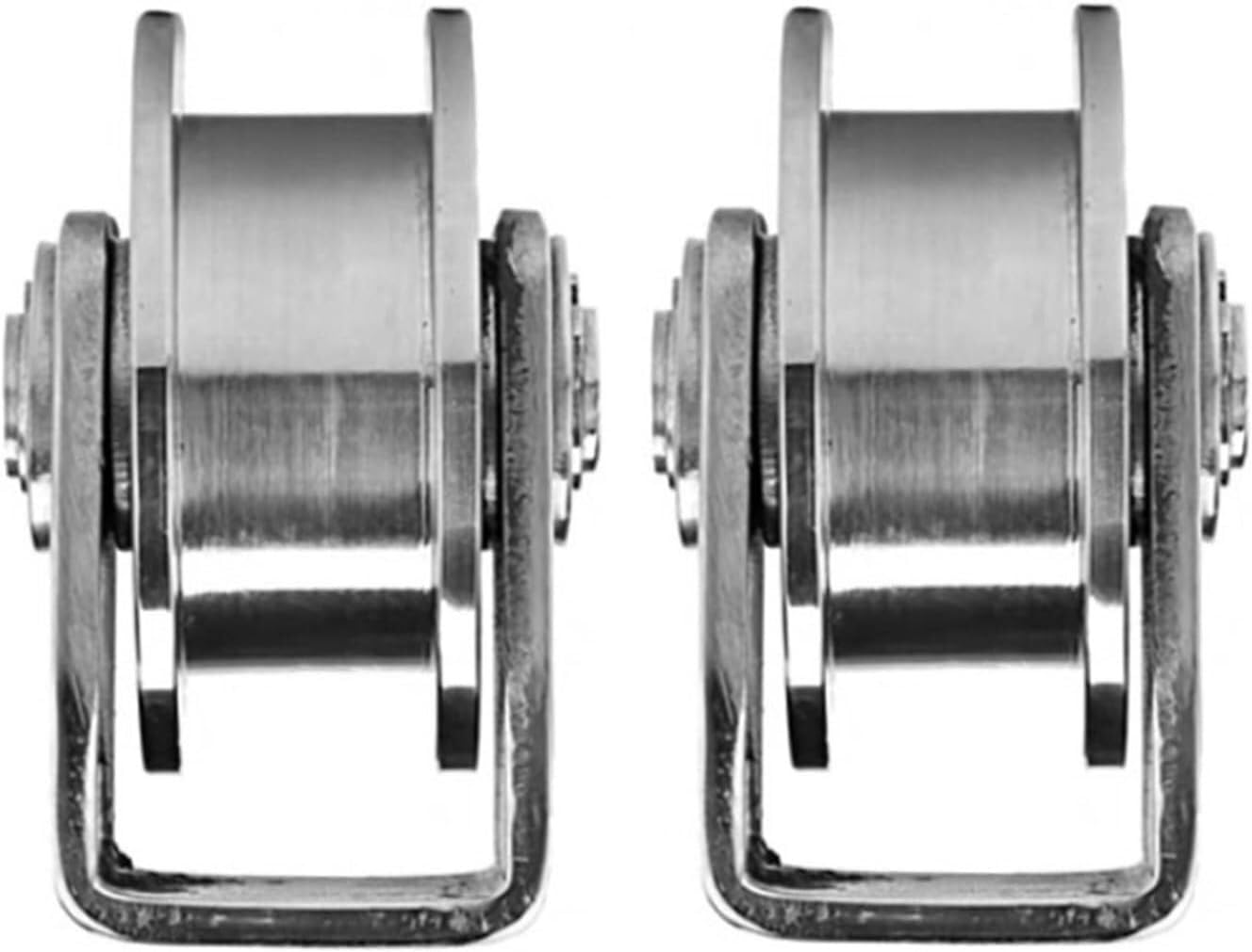 Poulies à gorge en V en acier inoxydable pour porte de garage fluide