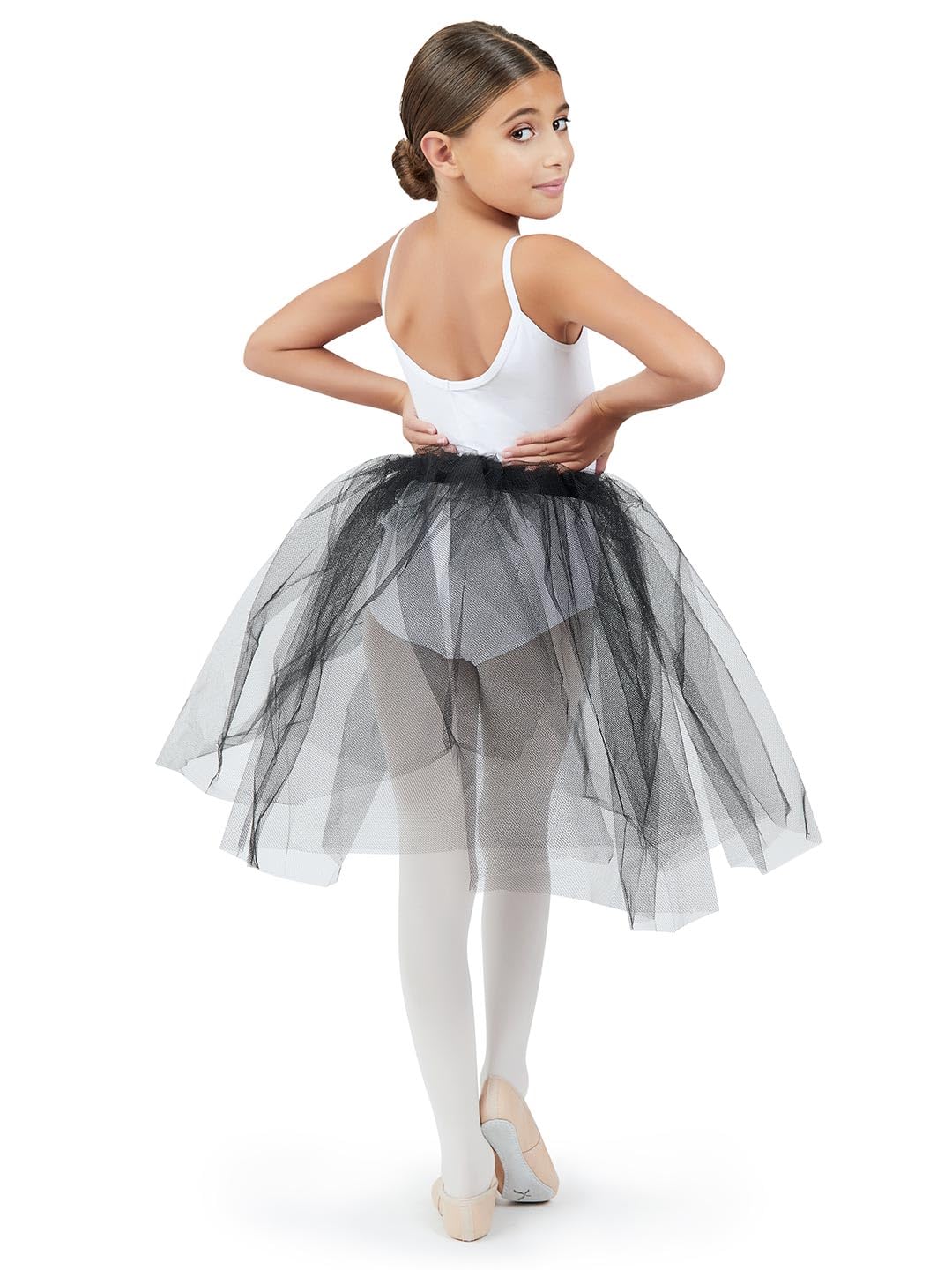 Capezio Little Girls Romantic Tutu (9830C) -Black -One
