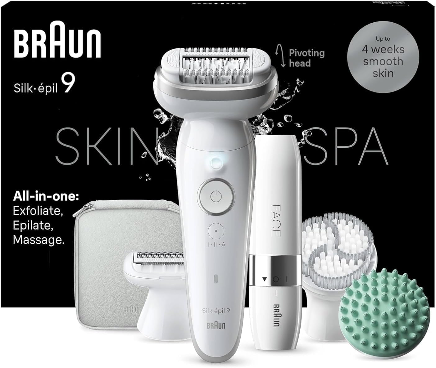 Braun Silk-épil 9: Depilación Eficiente y Piel de Spa