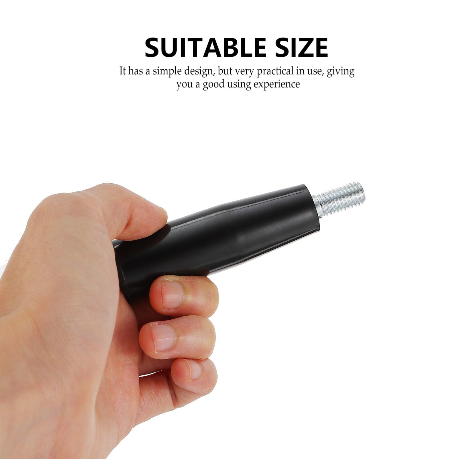 2 Maniglie Rotanti Nere In Bachelite Per Tornio E Fresatrice - Pratiche E Durevoli - Foto 12