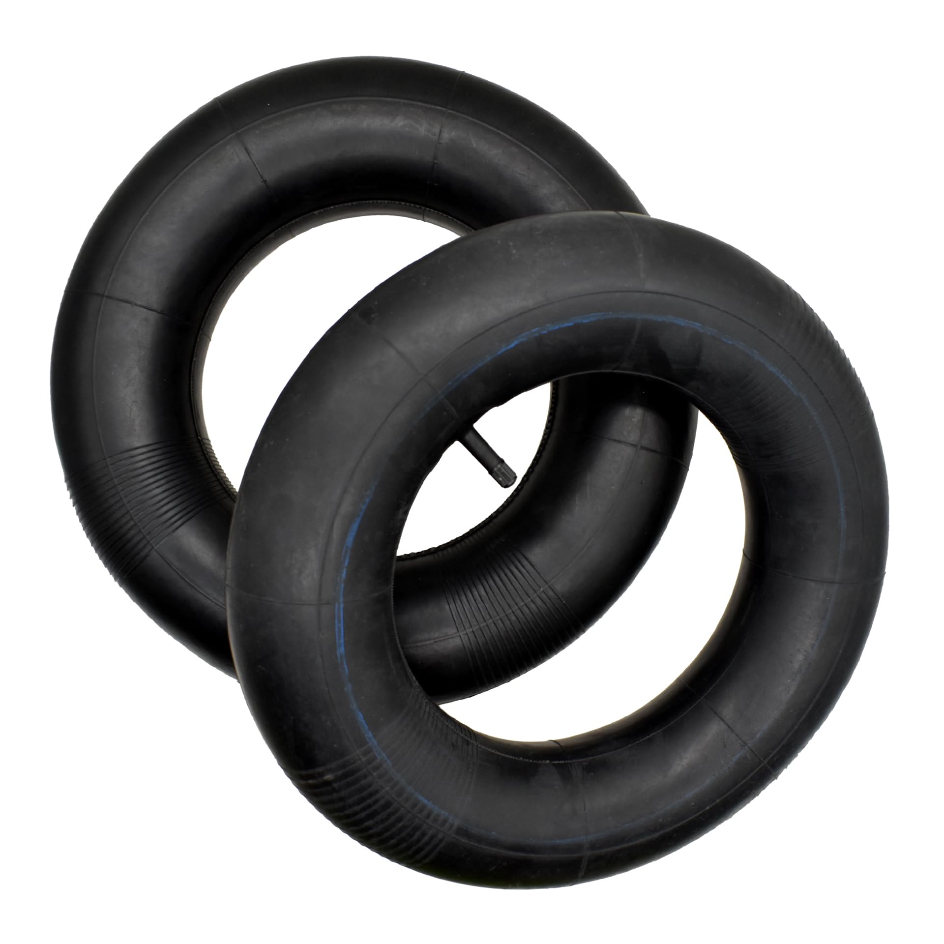 QsEzDo 3.50-8" Heavy Duty Replacement Inner Tube for Dual-Wheel Home Utility Yard Wheelbarrow Garden Cart, 1 Pack, with TR87 Bent Metal Valve Stem (1, 3.50-8) — view 6