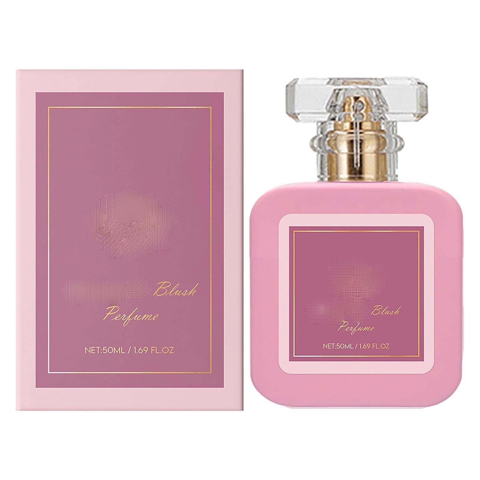 Marsh-mallow Blush Perfume for Women, Pink Blush Shams Al Emarat Khususi Eau De Parfum Spray, Strawberry Candy Sweet Vitality Perfume, Delicate Female Perfumes, Romantic (1pcs)