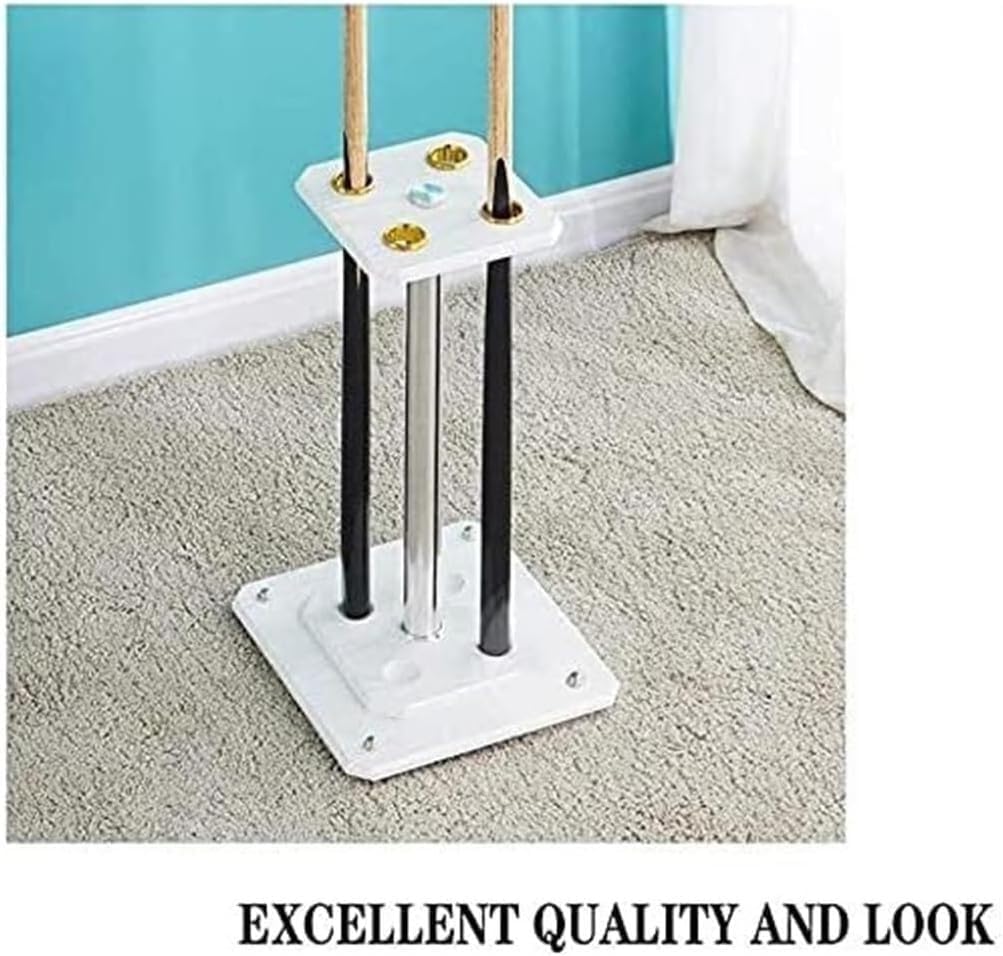 Pool Stick Holder,Billiard Cue Racks,Metal Eyelet,Holds up to 4 Cues Pool Stick，Billiard Rooms, Pool Bars and Other Entertainment and Leisure Places LPZ24824