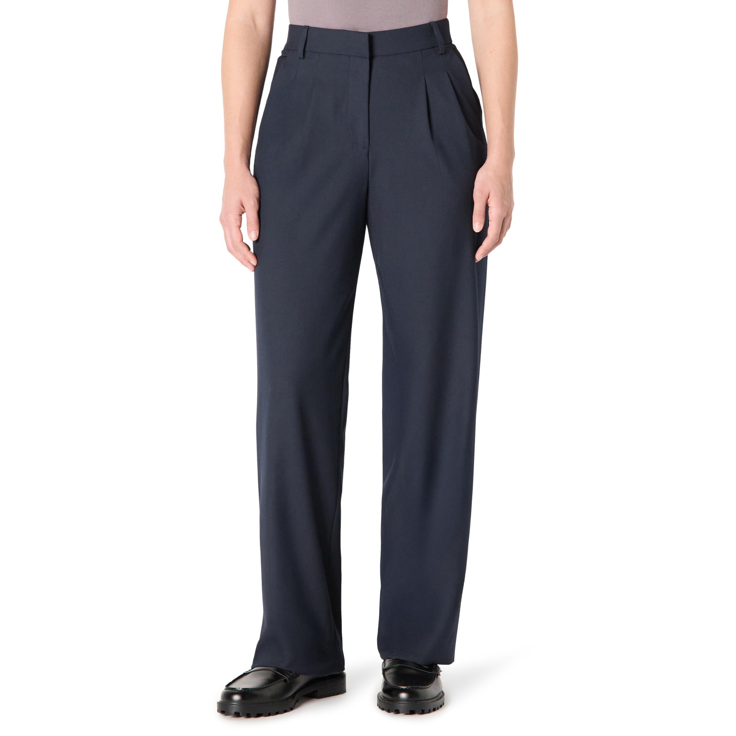 Amazon Essentials Donna Pantaloni Lunghi con vestibilità Comoda