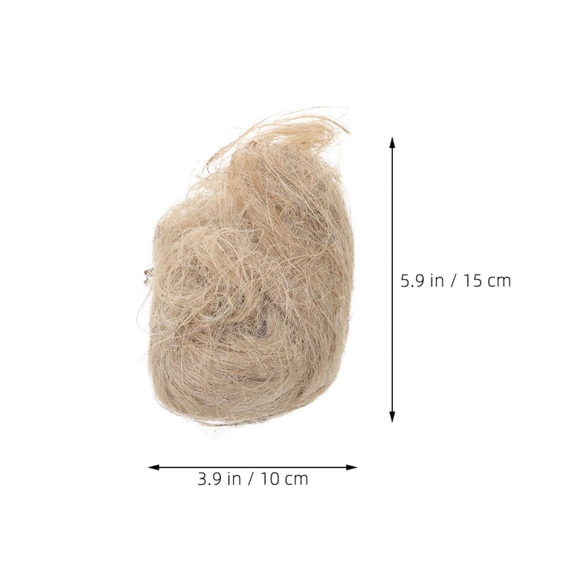 CORHAD Bird Nesting Material for Parakeets and Hummingbirds Natural Bird Nest Filler Ideal for Birdhouses Enhances Parrots Nesting and Breeding