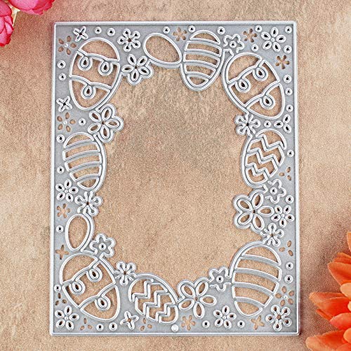 Fustella In Metallo Kwan Crafts Con Doppio Filo Da Cucito, 12x6,6 Cm, Set Da 3 Pezzi, Per Scrapbooking E Goffratura, 100% Acciaio - 3