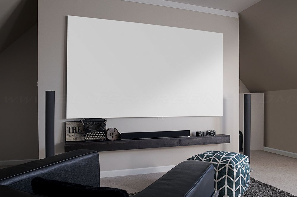 ELITE SCREENS fixed frameless projector 