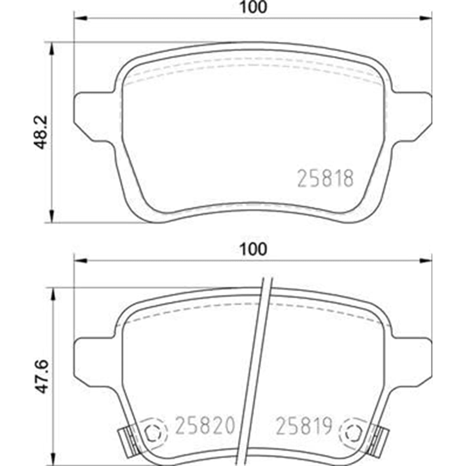 BREMBO Kit pastiglie freno, Freno a disco P23190 Compatibile con: FIAT TIPO Kombi, TIPO Schrägheck, TIPO Stufenheck
