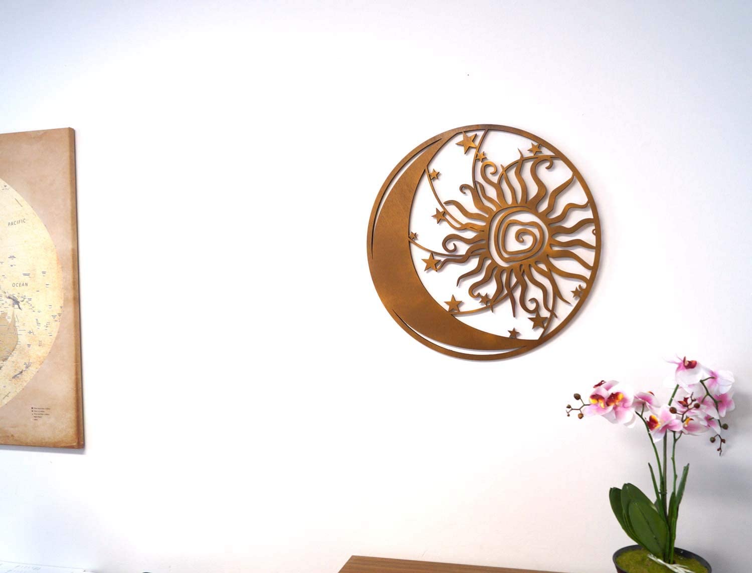 MDF Decoratie Naturel - Berglandschap MDF Decoratie Naturel - Berglandschap