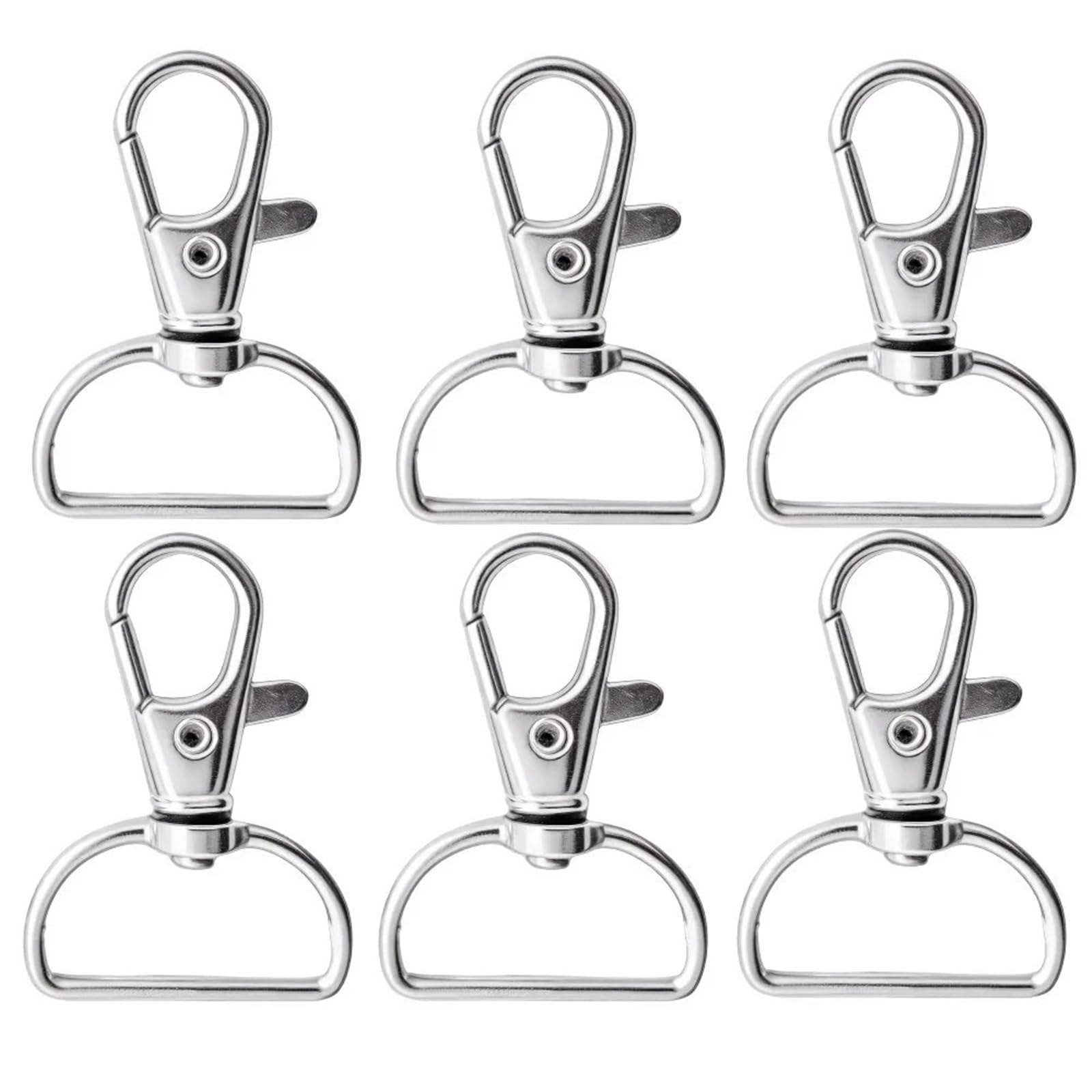 D Ringe 5–100 Stück drehbare Schnallenriemen-D-Ringe