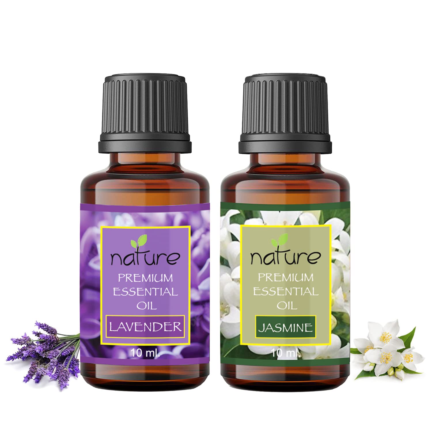 Creative Point Essential Oils | Natural & Pure Oil | Jasmine Lavender Set Organic Diffuser & Aromatherapy Lavender Oil - (10 ML Each) (B0BYVG6VY4) Amazon Price History, Amazon Price Tracker