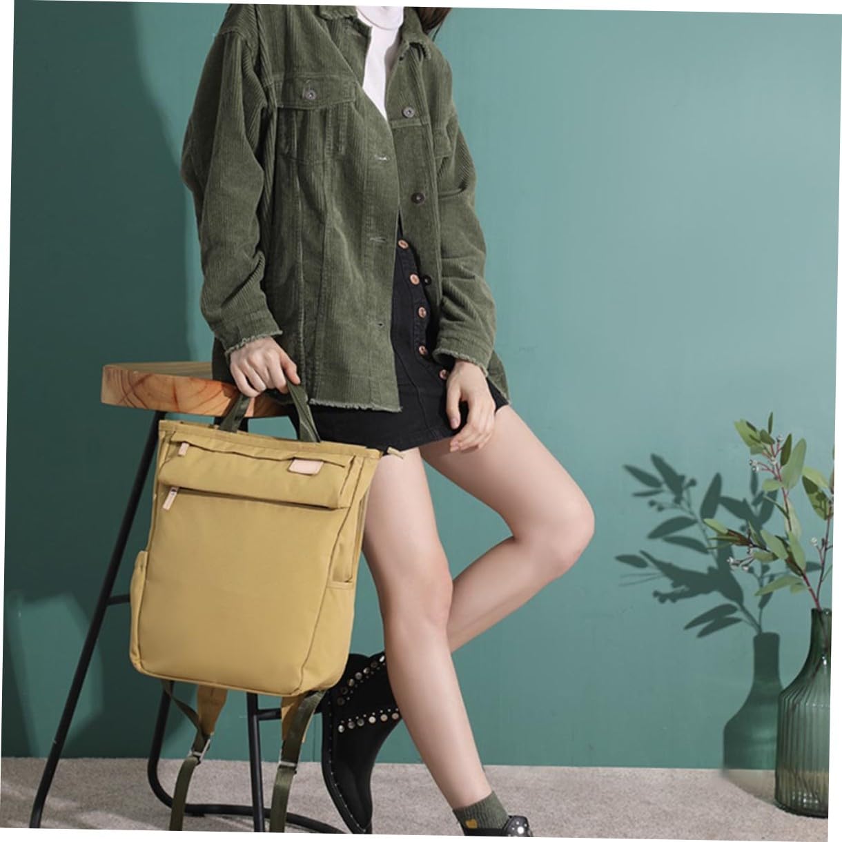Mipcase Wickelrucksack für Großem Fassungsvermögen Stillrucksack aus Hochwertigen Materialien Organizer für Windeln Spielzeug Babyflaschen und Andere Babyartikel Praktischer Verschluss