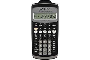 Texas Instruments BAII Plus Professional Finance Calculator