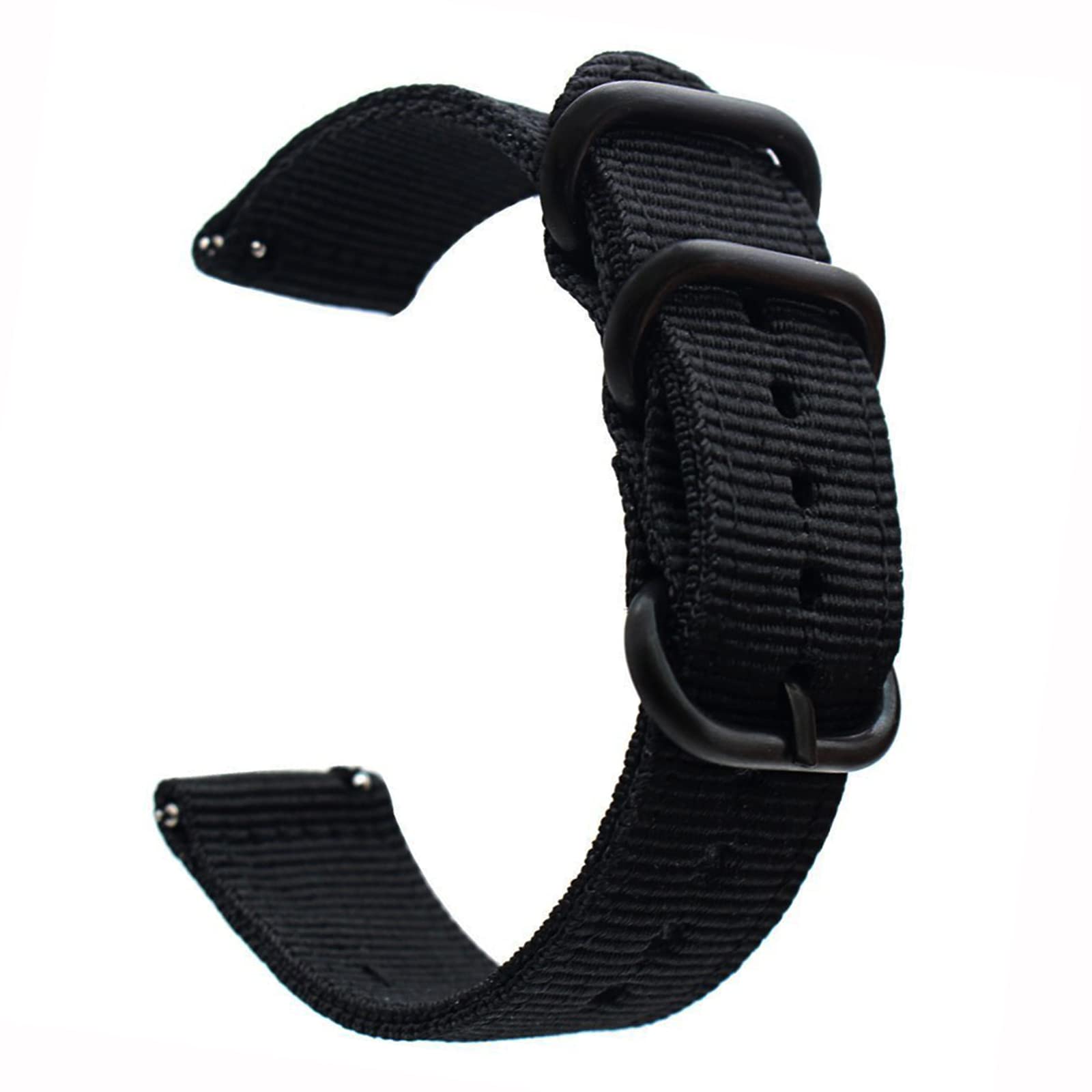 uEmoh Nylon Watch Straps, Quick Release Nylon Watch Bands for Men Women, Watch Band of Multiple Colors & Width(16mm,18mm, 20mm, 22mm)