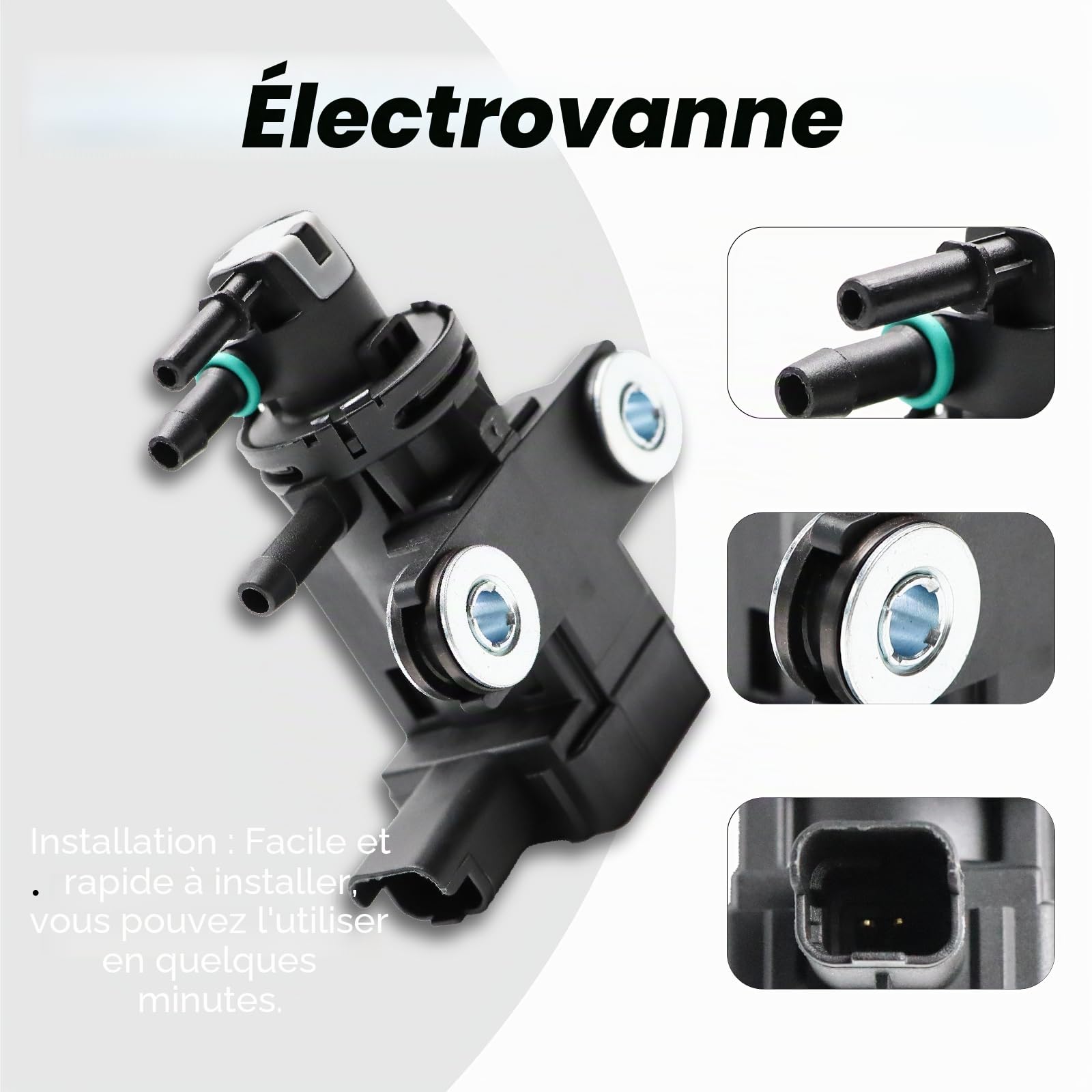 Électrovanne pression Turbo pour 3008 308 5008 508 Boxer Expert C4 C5 DS4 DS5 Jumper Jumpy Spacetourer 3553152 9808206880 144839204R
