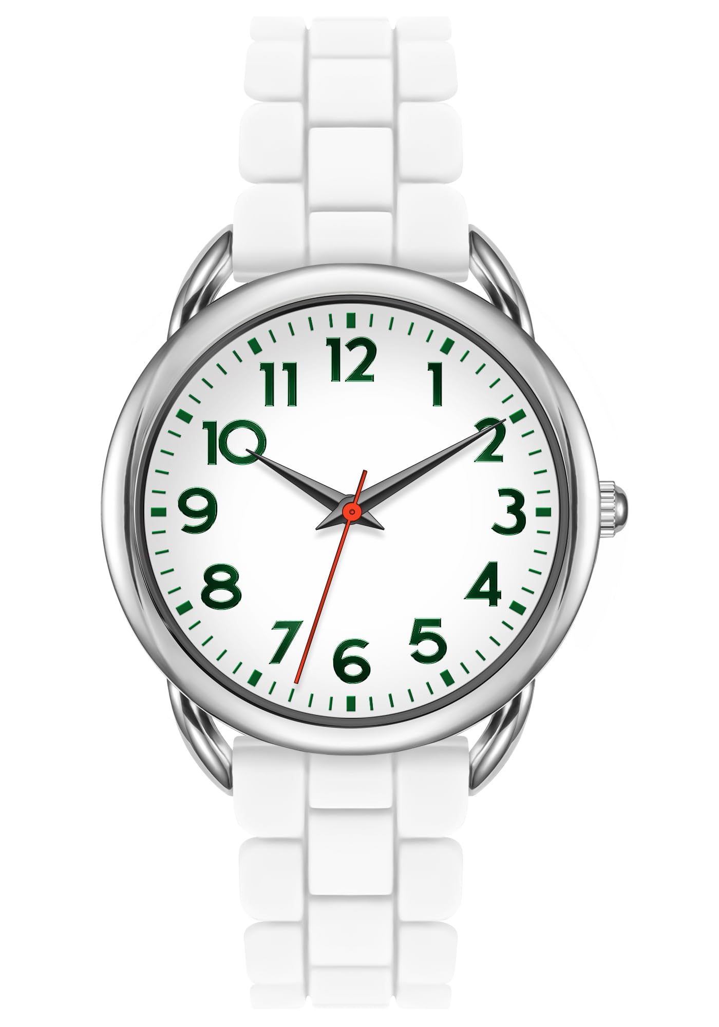 35MM Women's Watch Big Face Easy Reader Water Proof