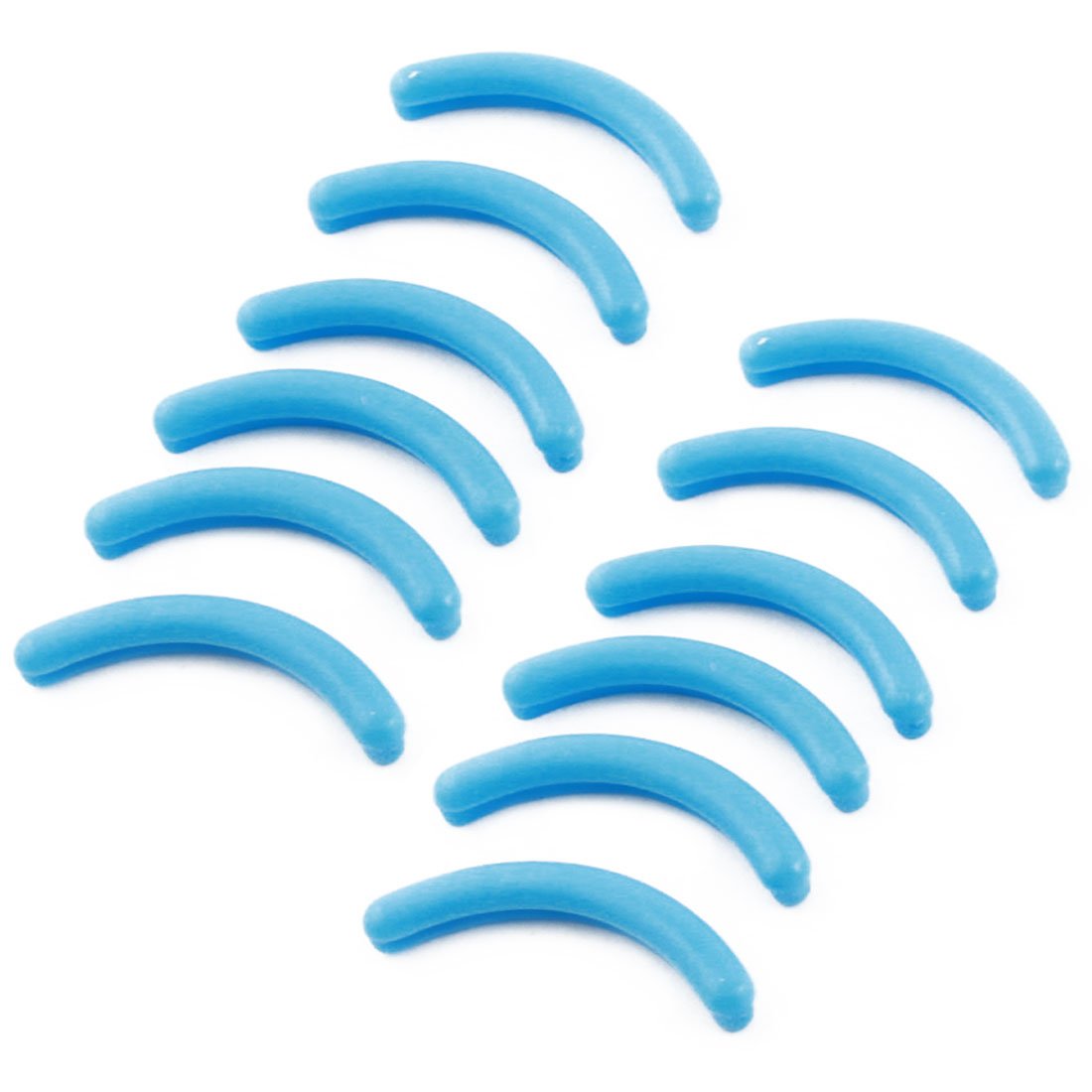 uxcell Replacement Eyelash Curler Refills Pad, Soft Rubber Eye Lash Cushion Mats Women Beauty Care Makeup Tool for Universal Eyelash Curler, 12 Pcs