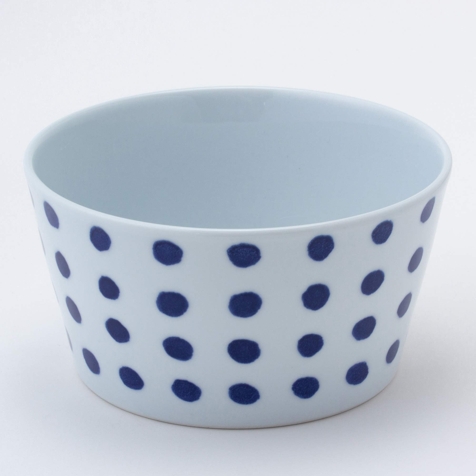 SAIKAITOKI MAMESHIBORI DOT NON WRAP BOWL LARGE