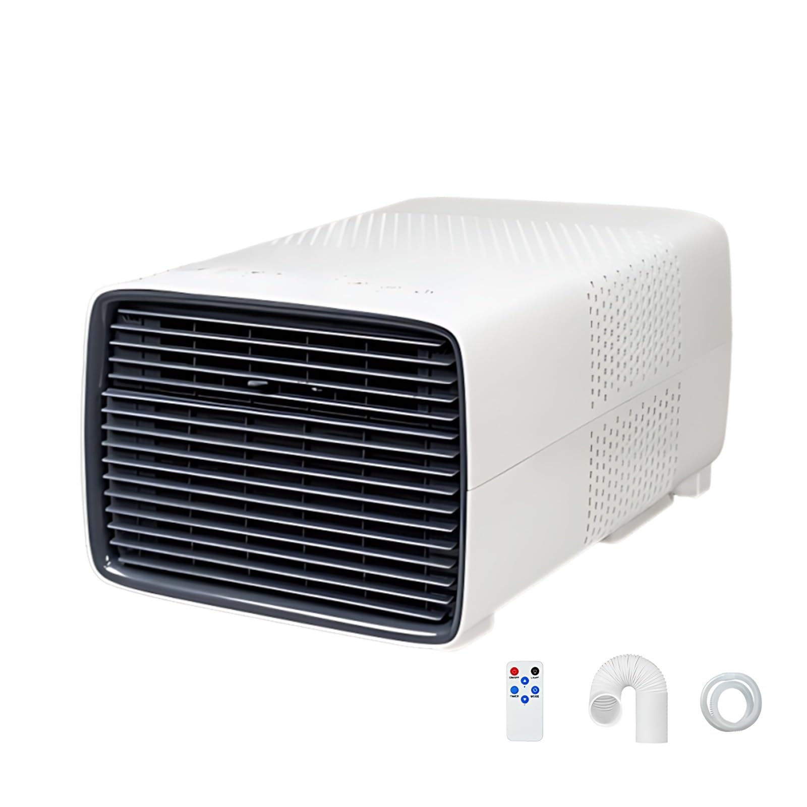 Xyfgodem One Colour Compact Portable Air Conditioner With Remote Control – Mini Personal Ac For Home And Camping, Dehumidifier Timer 12H