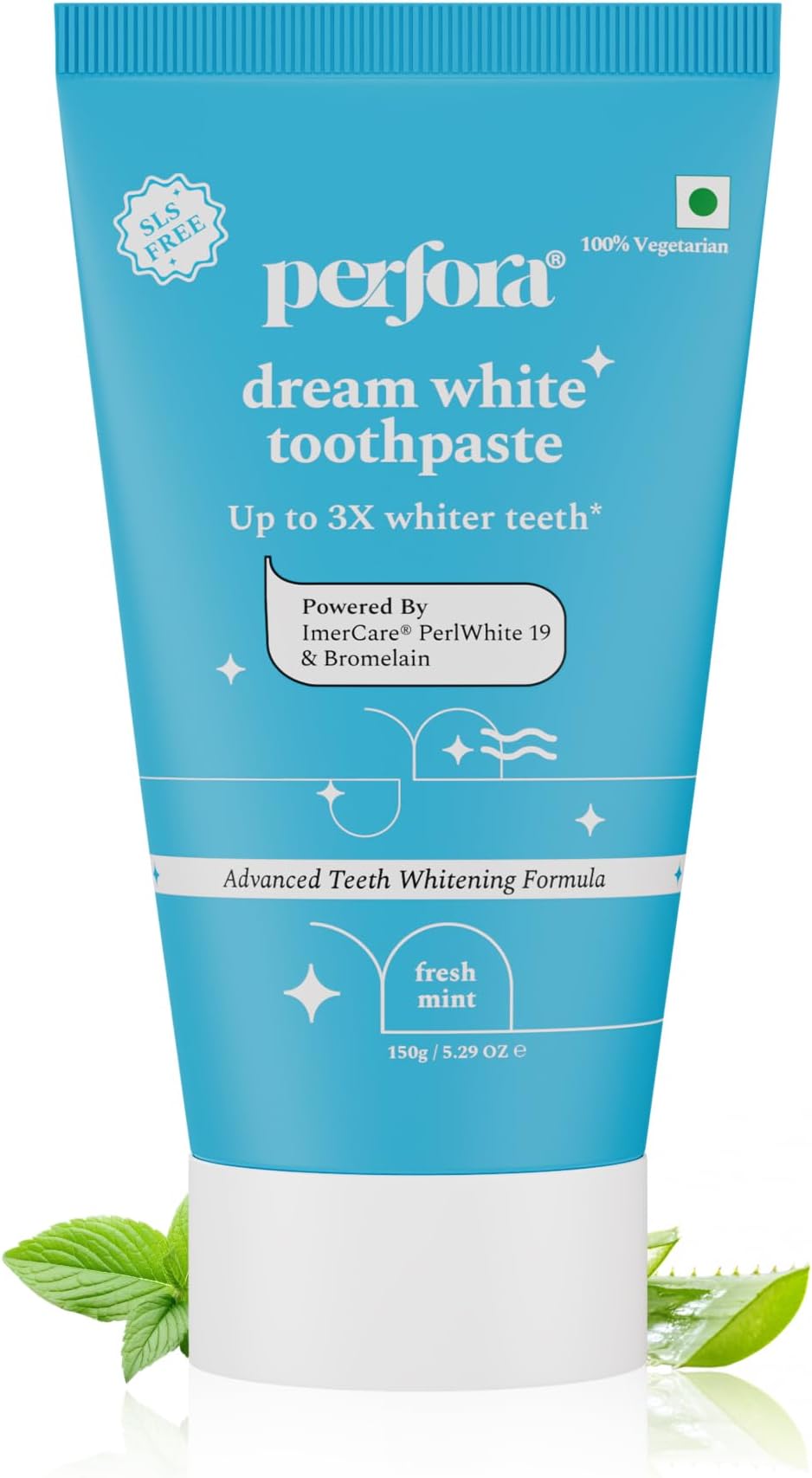 Teeth Whitening Toothpaste - 150 GMS | Oral Care & Toothpaste | Instant Teeth Whitening Toothpaste SLS Free Toothpaste
