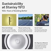 Vista 89 de STANLEY Quencher H2.0 Vaso Térmico con asa y pajilla, 64 onzas, tapa Flowstate de 3 posiciones, gran capacidad para viajes y deportes, vaso de acero