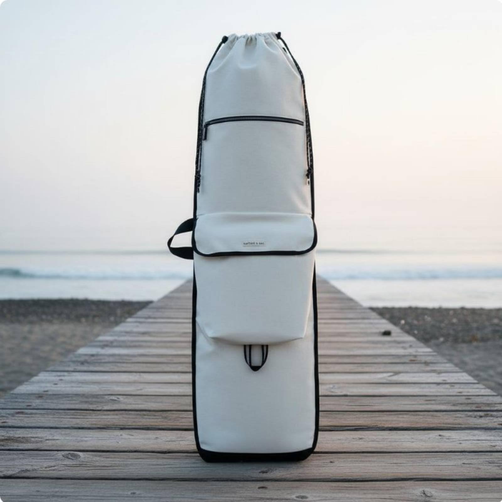 Baoblaze Portaborse Skateboard Zaino Trasporto Sacco Porta Attrezzatura Outdoor Materiale Impermeabile Schienale Protettivo Capiente Adatta a Viaggi