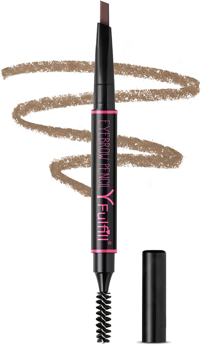Yfulfill Light Brown Eyebrow Pencil for Women with Light to Medium BRN Hair