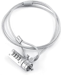 Laptop Lock Cable Safe Laptop Combination Security Lock Cable Combination Security Lock Cable Chain Theft Deterrent Desktops for Notebooks
