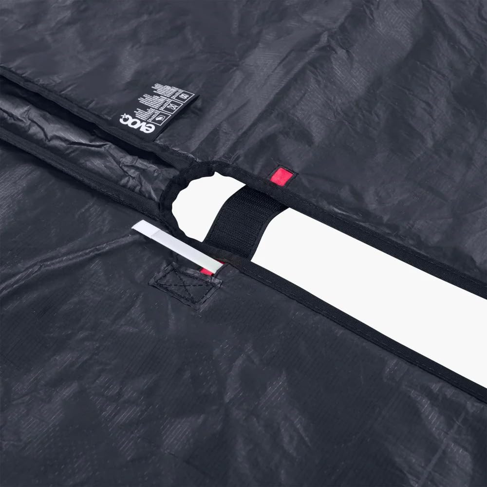 EVOC PROTECTIVE BIKE RUG MTB Pokrowiec na rower, plandeka na rowery górskie (wyściełana torba transportowa na rower, amortyzujące akcesoria rowerowe chroniące przed zabrudzeniami), czarny