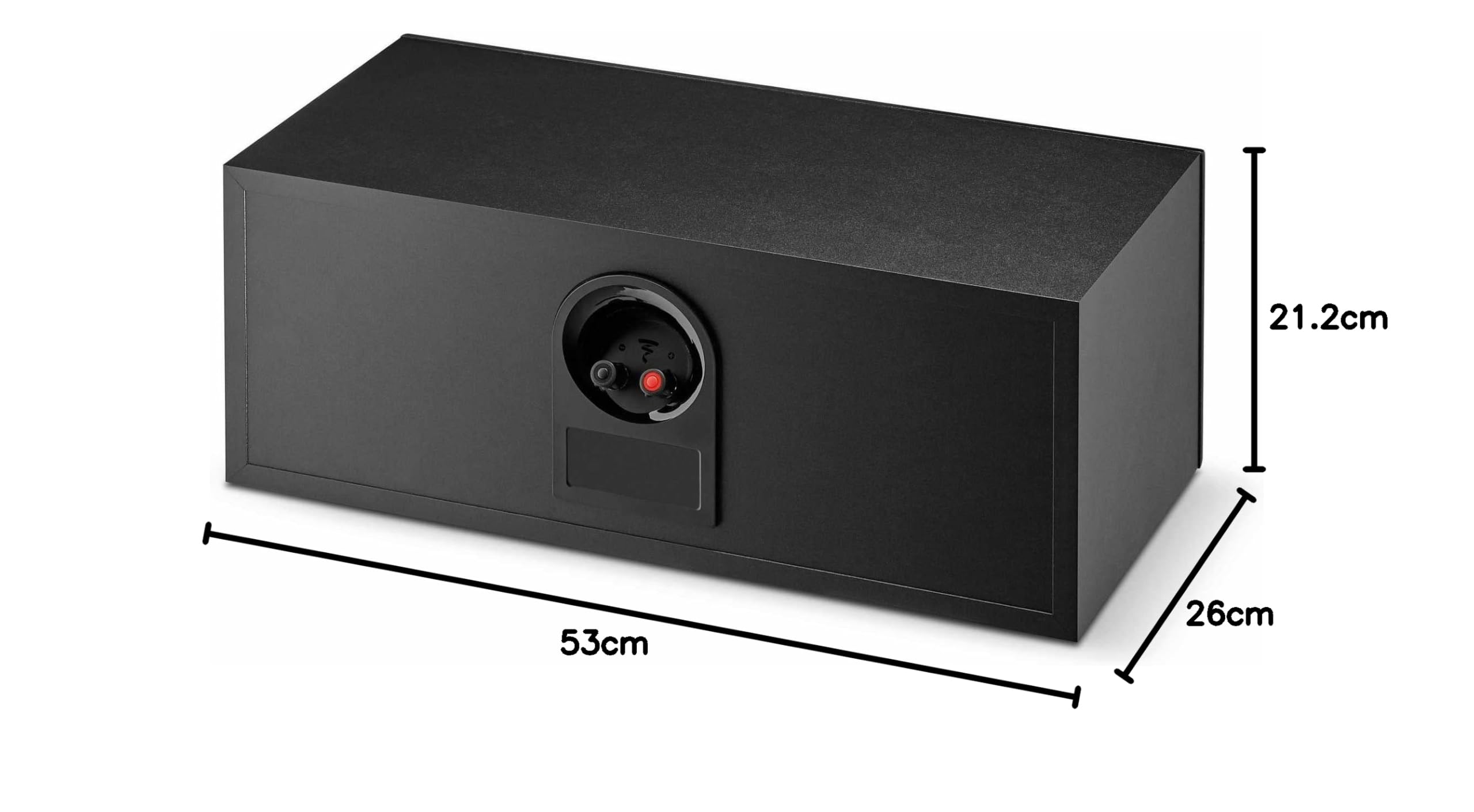 FOCAL Altavoz Central Gama Theva Color Negro