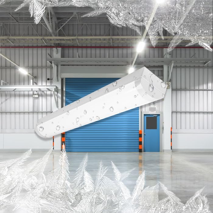 密閉型防水照明器具 Amazon.co.jp : 防水防湿 LEDベースライト 2灯相当 IP65防水 トラフ型