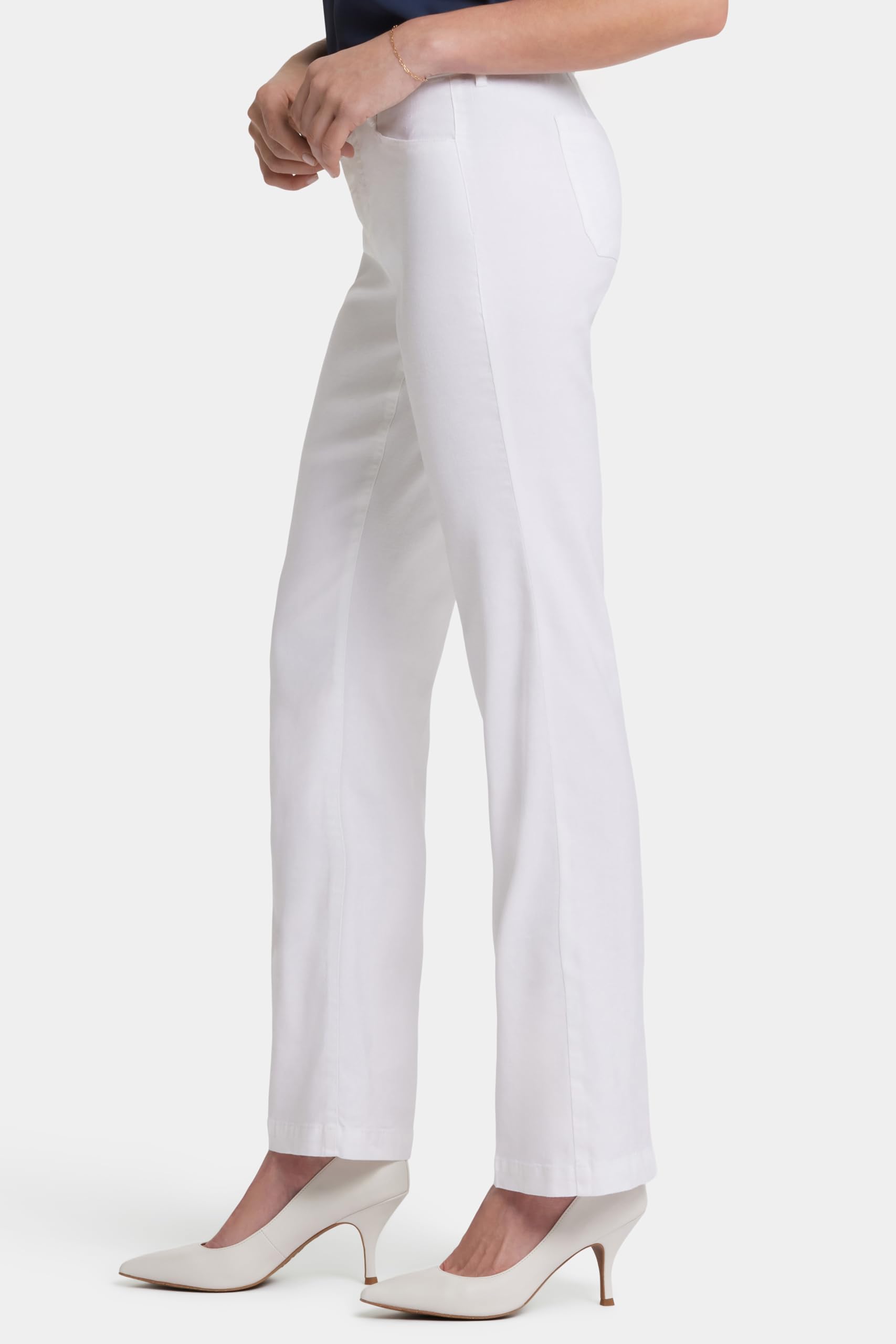 NYDJ Linen Trouser - Pantalones Mujer