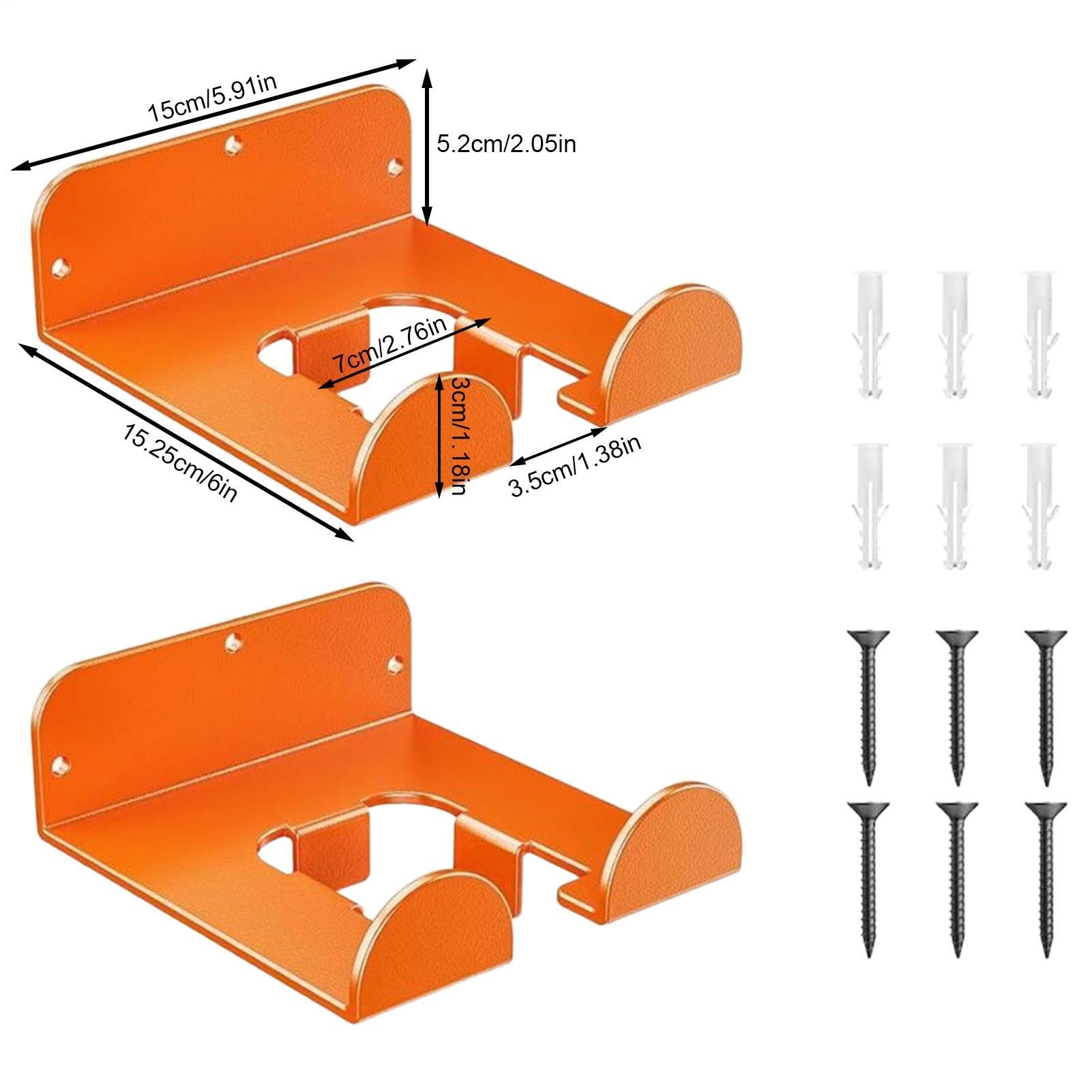 Supporto Diserbatrice 2 Pezzi Supporto Stoccaggio a Parete per Utensili