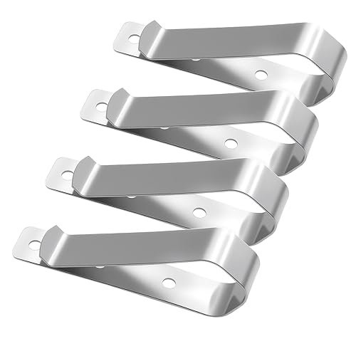 Garage Door Remote Visor Clip for Car Sun Visor (4-Pack)