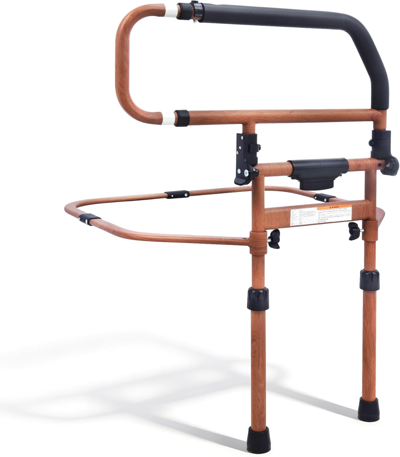 Sangohe Bed Rails for Elderly Adults Safety - Foldable Bed Rail for Senior & People Falling Out of Bed, Height Adjustable, Fits Thick Mattress, Hold up to 300 Lbs, KDB504M-F02FT