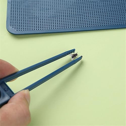 Miniatura 3 de Matamoscas de mango largo, 3 matamoscas de mango largo, matamoscas de plástico duradero con pinzas