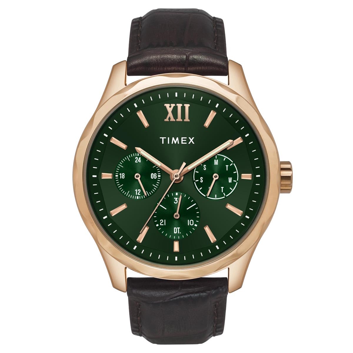 TIMEX Men Green Round Dial Analog Watch - TW0TG7634 (B0D95V7KNN) Amazon Price History, Amazon Price Tracker