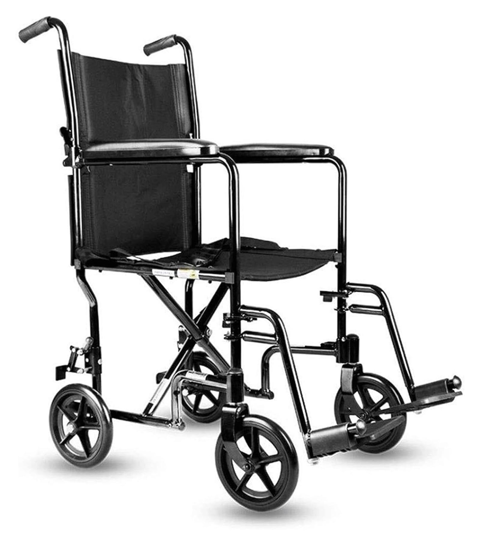 Sillas de Ruedas Silla de Ruedas Manual Plegable Ligera de Aluminio Ultraligera Portátil Ancianos Discapacitados Empuje la Mano Puede Soportar 200Kg Adulto