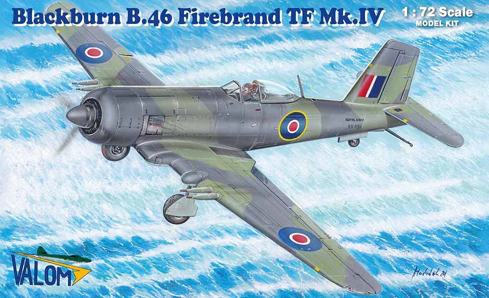 Valom Blackburn B.46 Firebrand Tf Mk Iv (1/72 Model Kit, 72140)