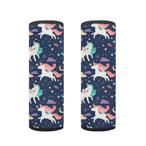 Cojín de cinturón de seguridad para niños, lindo estampado de animales de dibujos animados para niñas y niños, correas suaves para asiento de